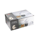 Lead Free Drinking Glass Tumbler Set/6 Pcs 300 ml