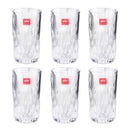 Lead Free Drinking Glass Tumbler Set/6 Pcs 340 ml