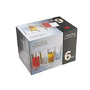 Lead Free Drinking Glass Tumbler Set/6 Pcs 340 ml