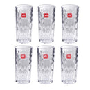 Lead Free Drinking Glass Tumbler Set/6 Pcs 340 ml