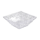 Glass Ice Cream & Dessrt Bowl Set/4 Pcs W Plate 11.5*11.5*5+27*27 cm