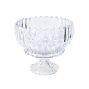 Crystal Glass Round Fruit Bowl 22*20 cm