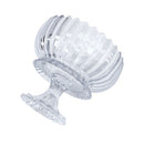 Crystal Glass Round Fruit Bowl 22*20 cm