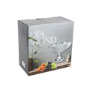 Crystal Glass Round Footed Cake Stand 28*14 cm