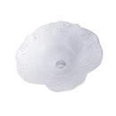 Crystal Glass Round Footed Cake Stand 28*14 cm