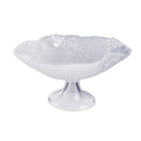 Crystal Glass Round Footed Cake Stand 28*14 cm