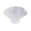 Crystal Glass Round Footed Fruit Bowl 30*18 cm