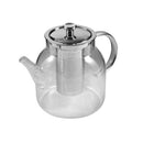 Glass Tea Pot Kettle with Strainer Infuser 1800 ml