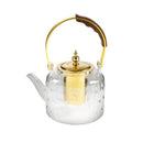 Glass Tea Pot Kettle with Strainer Infuser 1000 ml