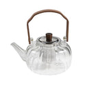 Glass Tea Pot Kettle with Strainer Infuser 1000 ml