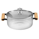Glass Cooking Pot Casserole 2.5 Litre