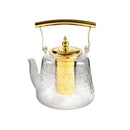 Glass Tea Pot Kettle with Strainer Infuser 1.5 Litre