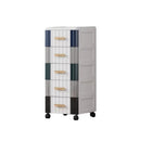 Plastic Storage Cabinet 5 Drawer 36*37*85 cm