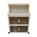 Plastic Storage Cubpboard Shelf 46*80*27 cm