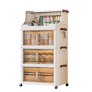 Plastic Storage Cubpboard Shelf 59*27*106 cm