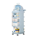 Multi Layer Rolling Storage Cart 115*46*32 cm
