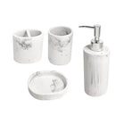 Toothbrush & Soap Holder Set/4 Pcs