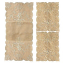 Abstract Pattern Plastic Dining Table Placemat Set/3 Pcs