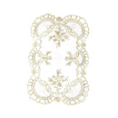 Abstract Pattern Plastic Dining Table Placemat Set/3 Pcs