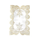 Abstract Pattern Plastic Dining Table Placemat Set/3 Pcs