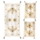 Abstract Pattern Plastic Dining Table Placemat Set/3 Pcs