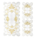 Abstract Pattern Plastic Dining Table Placemat Set/3 Pcs