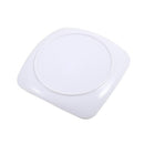 Melamine Square Plate Abstract Design 9.5''