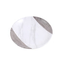 Melamine Round Plate Abstract Design 8''