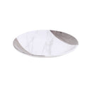 Melamine Round Plate Abstract Design 12''