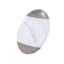 Melamine Oval Plate Abstract Design 7''