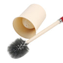 Plastic Toilet Brush Holder Set 12*49 cm