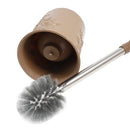 Plastic Toilet Brush Holder Set 14*58 cm