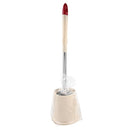 Plastic Toilet Brush Holder Set 14*58 cm