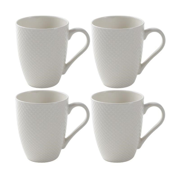 Ceramic Coffee Mug Set of 4 Pcs 8.5*10.5/330 ml