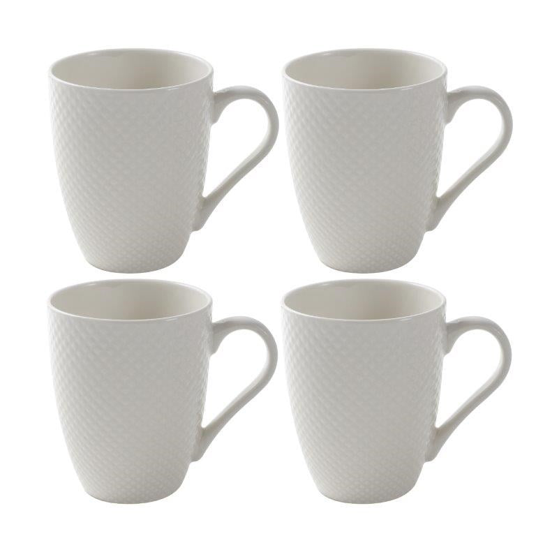 Ceramic Coffee Mug Set of 4 Pcs 8.5*10.5/330 ml