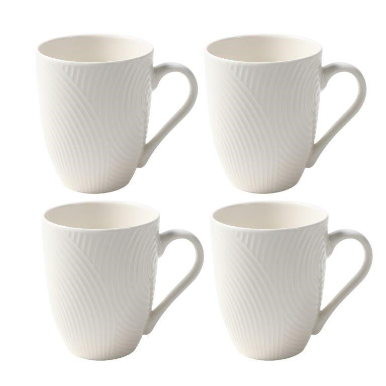 Ceramic Coffee Mug Set of 4 Pcs 8.5*10.5/330 ml