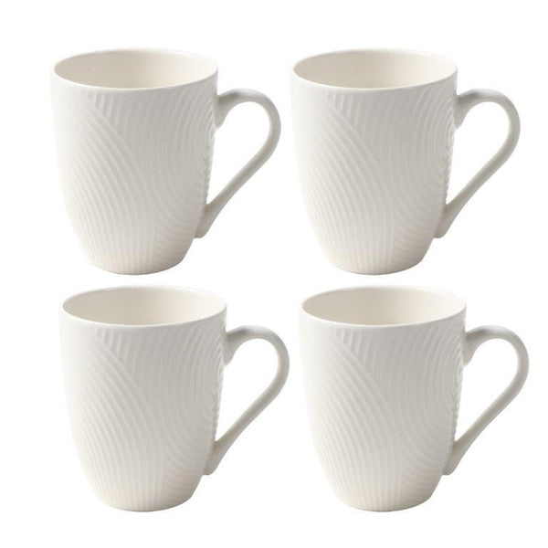 Ceramic Coffee Mug Set of 4 Pcs 8.5*10.5/330 ml