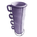 Ceramic Tea Cup and Saucer Set of 6 Pcs 230 ml