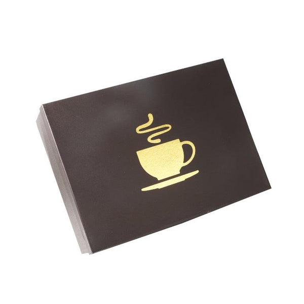 Ceramic Coffee Cup and Saucer Set of 6 Pcs 80 ml