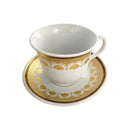 Ceramic Tea Cup & Saucer Set/6 Pcs  220 ml