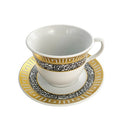 Ceramic Tea Cup & Saucer Set/6 Pcs  220 ml