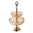 Glass Craft Wedding Table Centrepiece 25*50 cm
