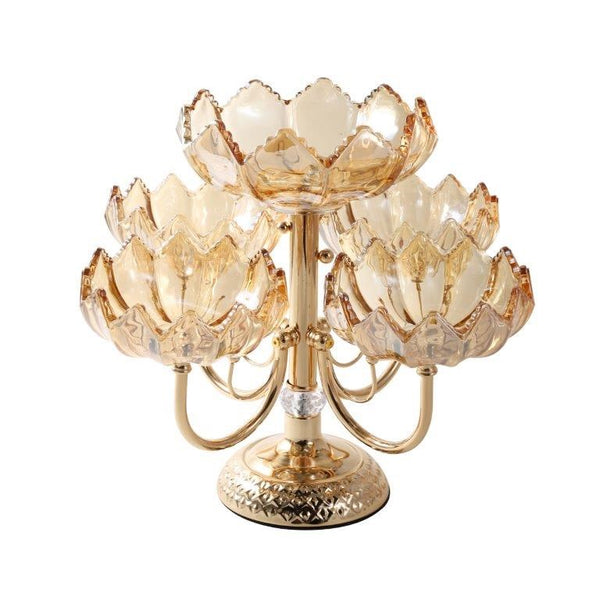 Glass Craft Wedding Table Centrepiece 40*31 cm