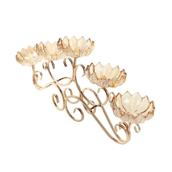 Glass Craft Wedding Table Centrepiece 72*33 cm