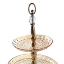 Multi layer Glass Cake Stand 30*50 cm