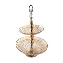 Multilayer Glass Cake Stand 30*50 cm