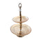 Multilayer Glass Cake Stand 30*50 cm