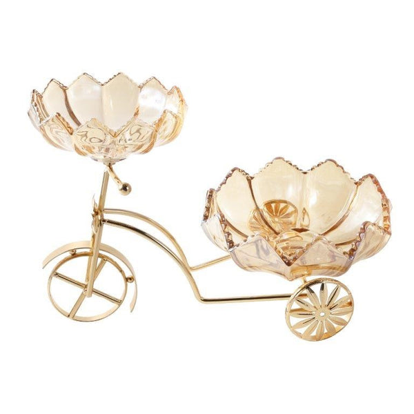 Glass Craft Wedding Table Centrepiece 35*26 cm