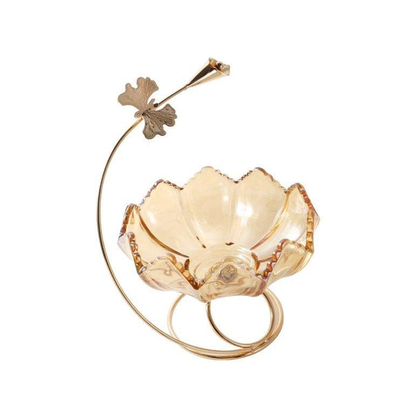 Glass Craft Wedding Table Centrepiece 19*10 cm