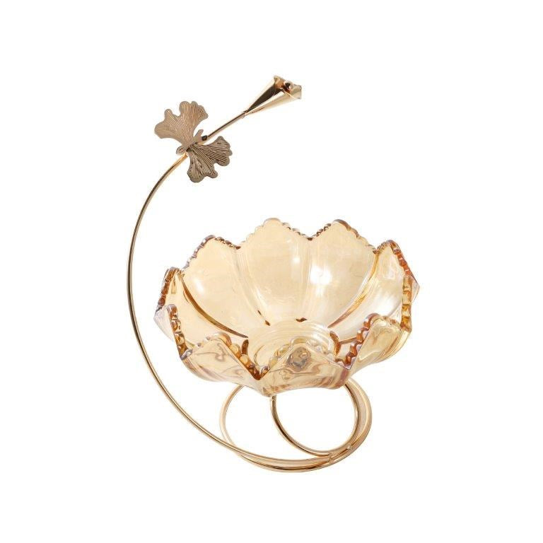 Glass Craft Wedding Table Centrepiece 19*10 cm